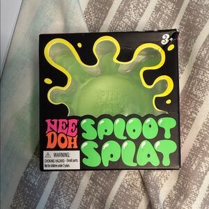 Nee Doh Sploot Splat Green Stress Ball